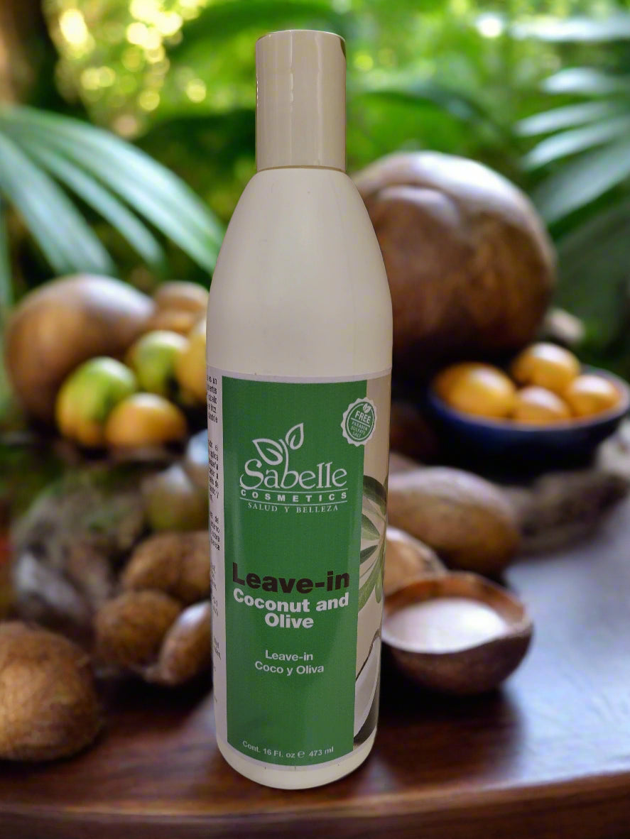 16 Fl oz Leave In with Coconut and Olive by Sabelle Cosmetics