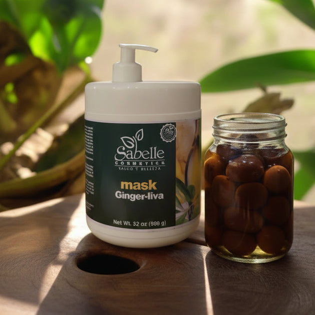 32oz Mask for hair with Ginger and Olive