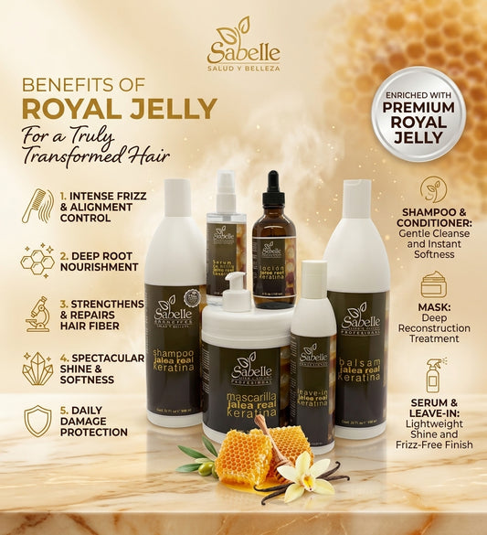Royal Jelly Keratina 6-Step Hair Care Kit