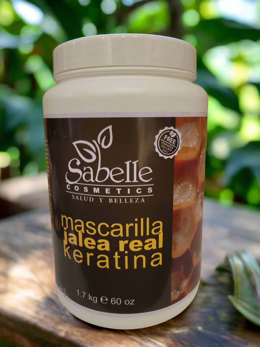 60 oz Royal Jelly Keratin Hair Mask (Mascarilla para el pelo) by Sabelle Cosmetics