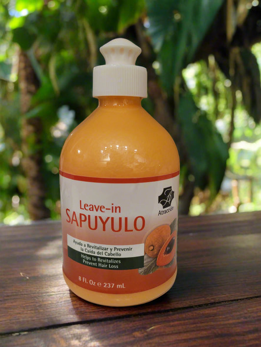 8 Fl oz Sapuyulo Leave in for hair care