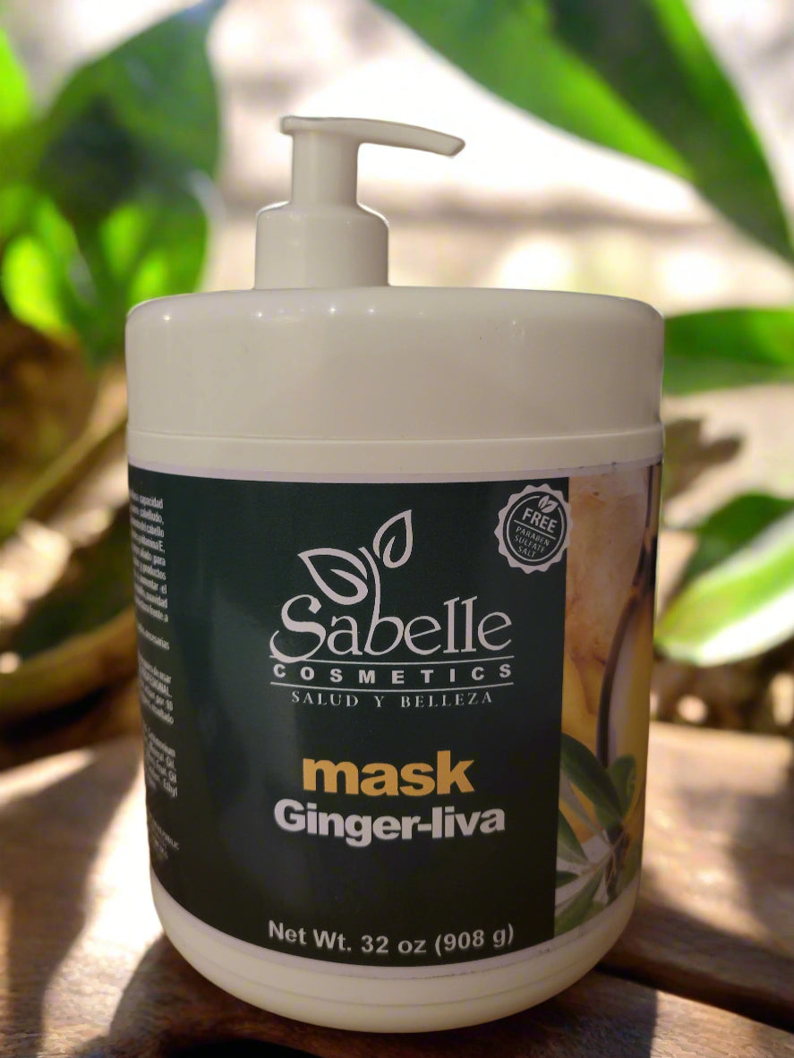 32oz Mask for hair with Ginger and Olive