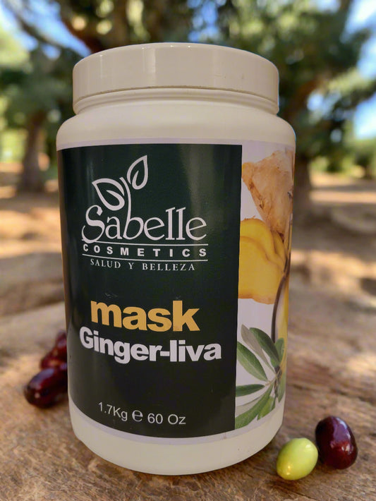 60 oz Hair Mask with Ginger and Olive by Sabelle Cosmetics