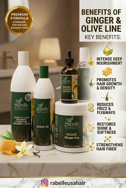 Ginger & Olive 6-Step Hair Care Kit